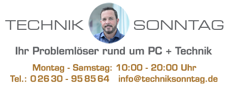 Technik Sonntag - Problemlöser PC und Technik